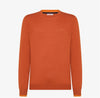 sun68-maglia-uomo-arancione-round-double-rib