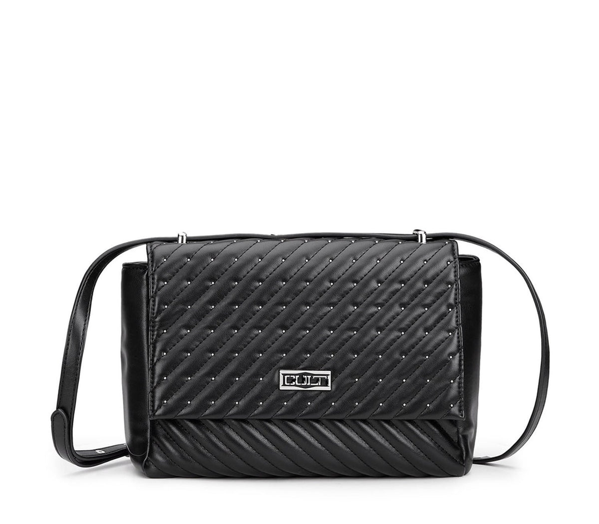 Cult Women's Shoulder Bag Black - CHARLOTTE SHOULDER BAG
