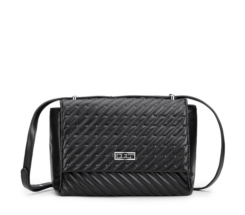 Cult Women's Shoulder Bag Black - CHARLOTTE SHOULDER BAG