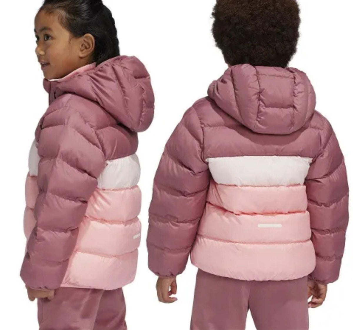 ADIDAS ORIGINALS Piumino Bambina Rosa - LK SD JKT