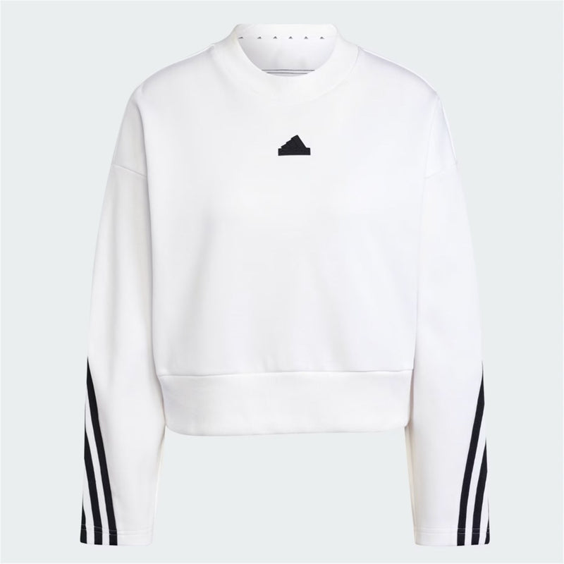 ADIDAS ORIGINALS Felpa Donna Bianco - IZ0005