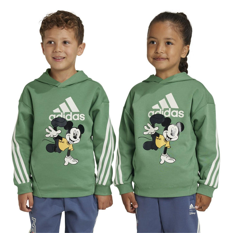 ADIDAS ORIGINALS Tute da ginnastica Unisex junior Verde - FELPA DISNEY MICKEY MOUSE