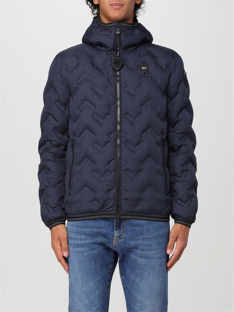 Blauer Men's Blue Down Jacket - PIER