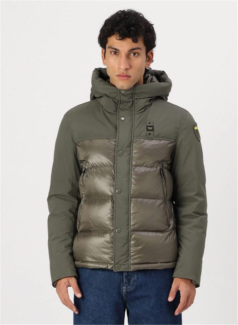 Blauer Men's Green Down Jacket - BROOK