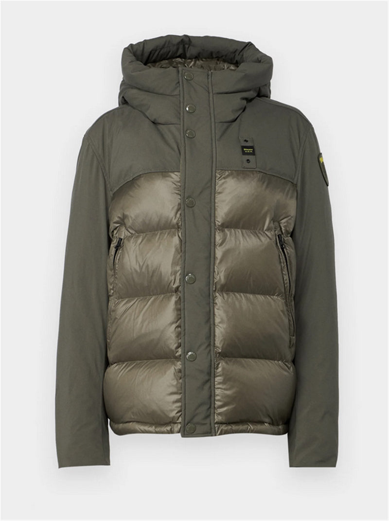 Blauer Men's Green Down Jacket - BROOK