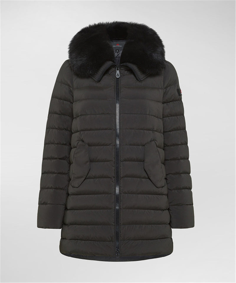 PEUTEREY Piumino Donna Nero - ITOKA ML FUR