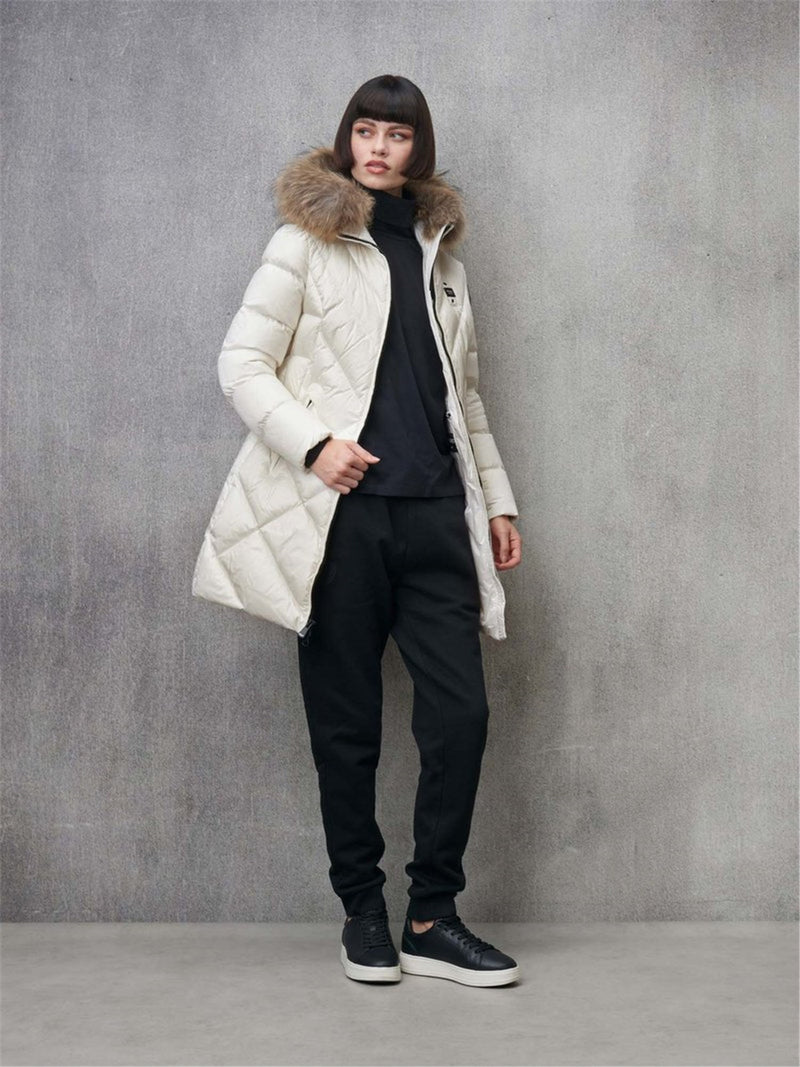 Blauer Women's White Down Jacket - ALTHEA