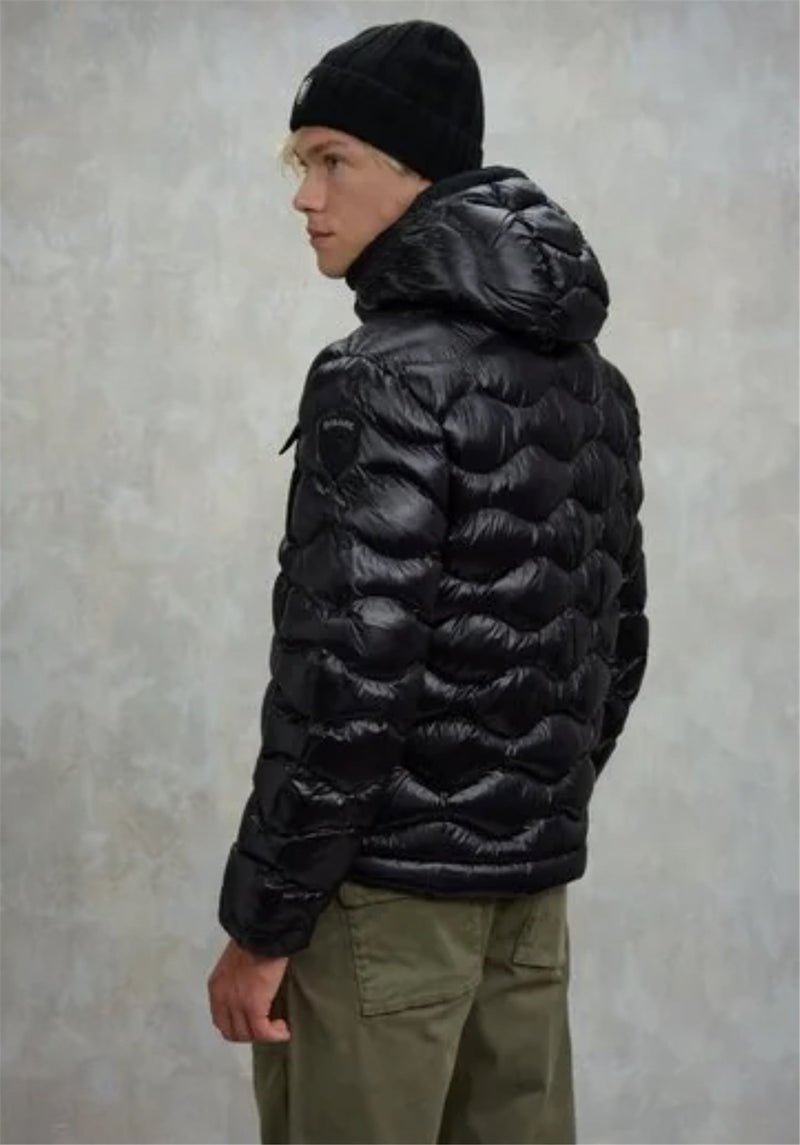 Blauer Men's Black Down Jacket - BRYANT
