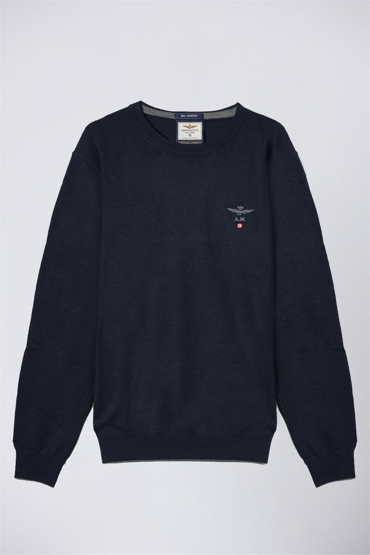 AERONAUTICA MILITARE Men's Blue Shirt - MA1388