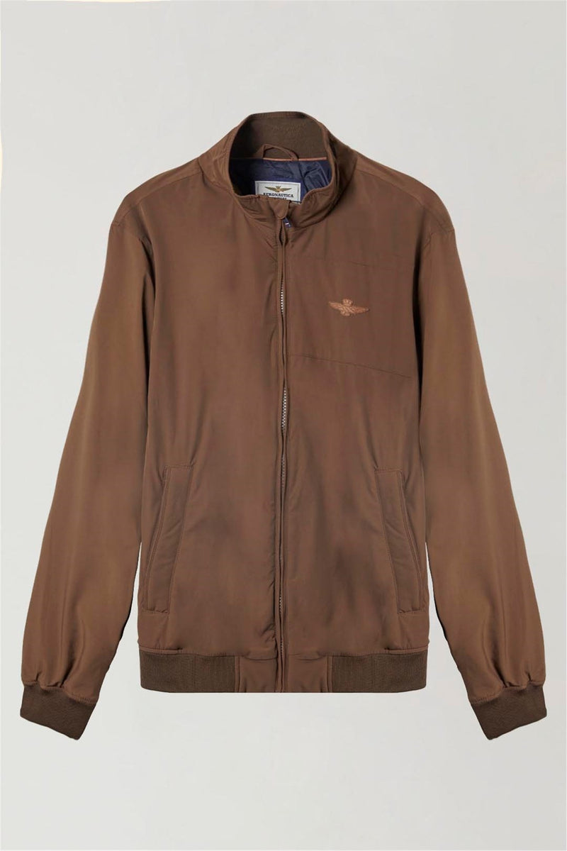 AERONAUTICA MILITARE Men's Brown Jacket - AB2146
