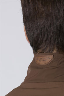 AERONAUTICA MILITARE Men's Brown Jacket - AB2146