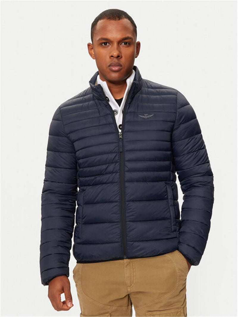 AERONAUTICA MILITARE Men's Navy Blue Jacket - AB2170