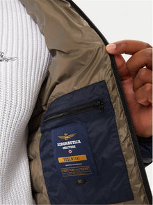 AERONAUTICA MILITARE Men's Navy Blue Jacket - AB2170