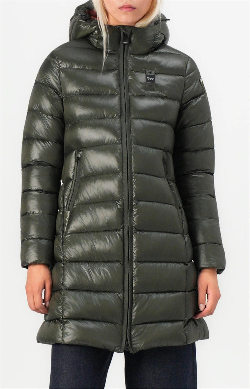 Blauer Women's Green Down Jacket - ADELAIDE