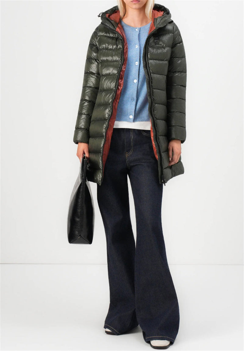Blauer Women's Green Down Jacket - ADELAIDE