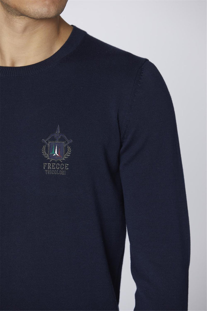 AERONAUTICA MILITARE Men's Blue Pullover - MA1513