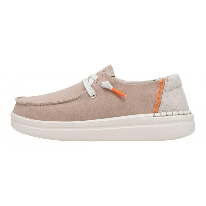 heydude Women's Beige Moccasins - WENDY RISE W