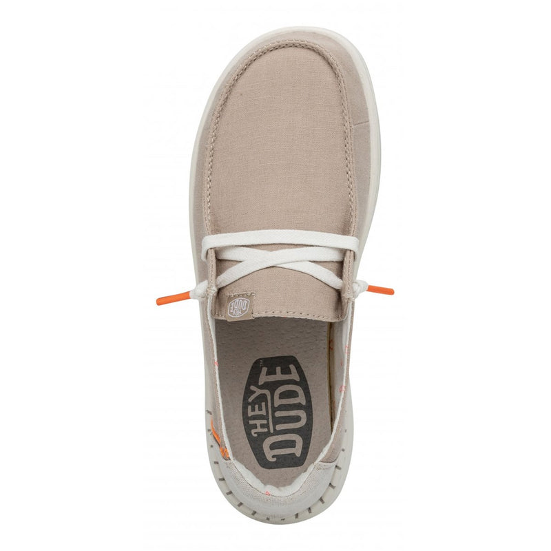 heydude Women's Beige Moccasins - WENDY RISE W