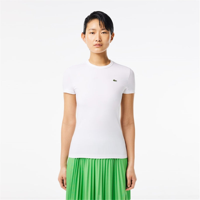 Lacoste Women's T-Shirt White - TF7218