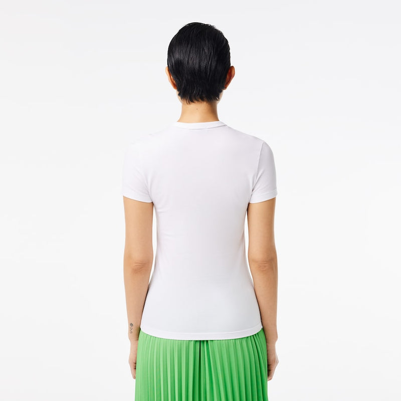 Lacoste Women's T-Shirt White - TF7218