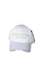 AERONAUTICA MILITARE Unisex White Hats - HA1115