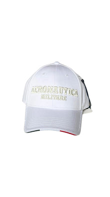 AERONAUTICA MILITARE Unisex White Hats - HA1115