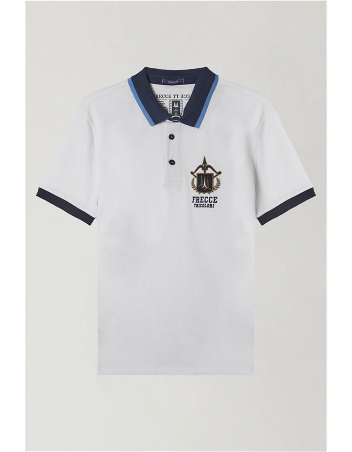 AERONAUTICA MILITARE Men's White Polo Shirt - PO1761