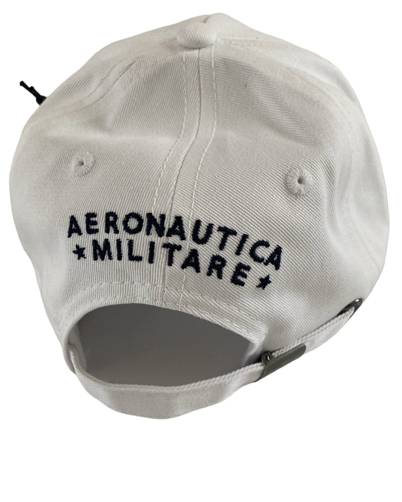 AERONAUTICA MILITARE Unisex White Hats - HA1122