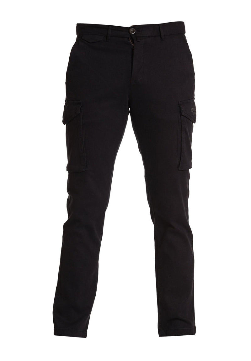 AERONAUTICA MILITARE Men's Black Pants - PA1503