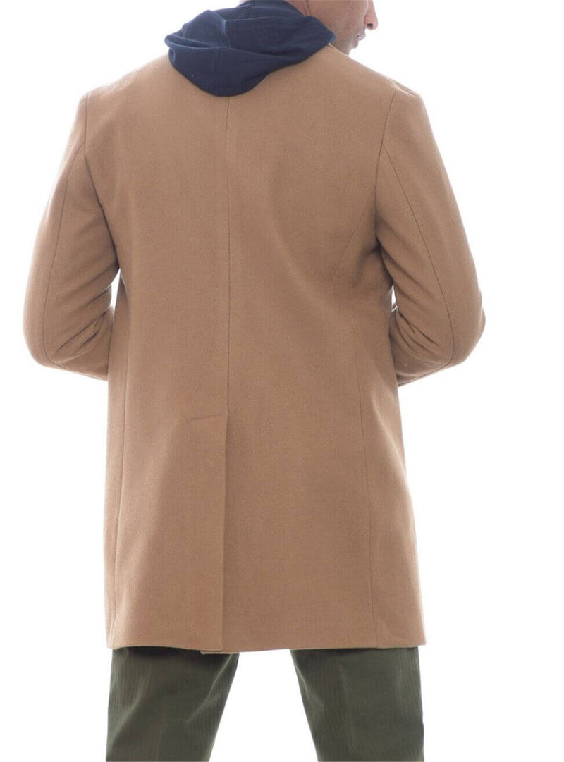 MANUEL RITZ Men's Beige Coat - MANUEL RITZ COAT
