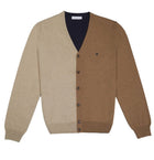 MANUEL RITZ Men's Brown Cardigan - CARDIGAN 3532M515