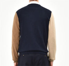 MANUEL RITZ Men's Brown Cardigan - CARDIGAN 3532M515