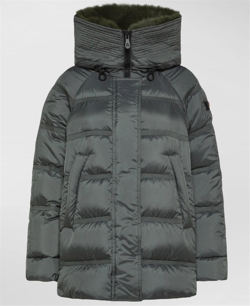 PEUTEREY Piumino Donna verdone - TAKAN MQ 02 FUR