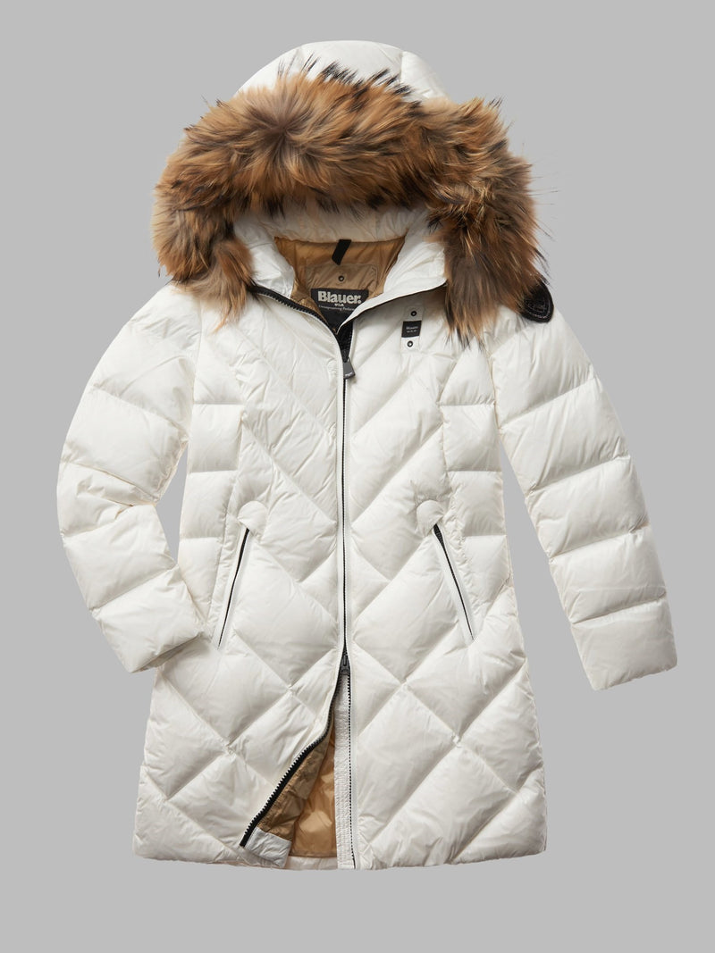 Blauer Women's White Down Jacket - ALTHEA