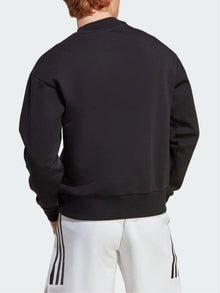 ADIDAS PERFORMANCE Felpa Uomo Nero - IC3740 Felpa Adidas Future Icons Badge Of Sport Crew