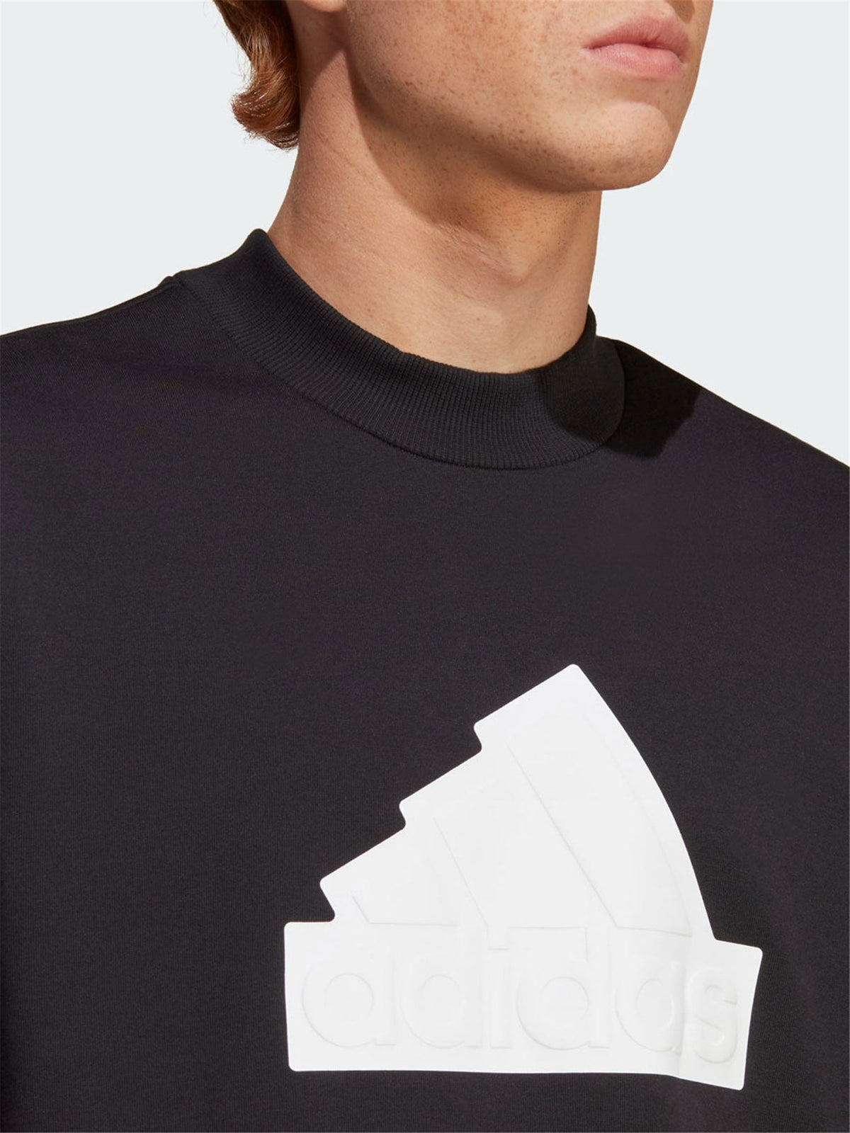 ADIDAS PERFORMANCE Felpa Uomo Nero - IC3740 Felpa Adidas Future Icons Badge Of Sport Crew