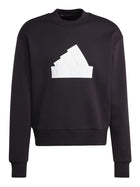 ADIDAS PERFORMANCE Felpa Uomo Nero - IC3740 Felpa Adidas Future Icons Badge Of Sport Crew