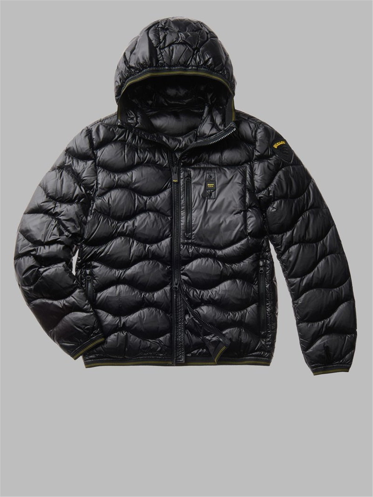 Blauer Men's Black Down Jacket - WAVE