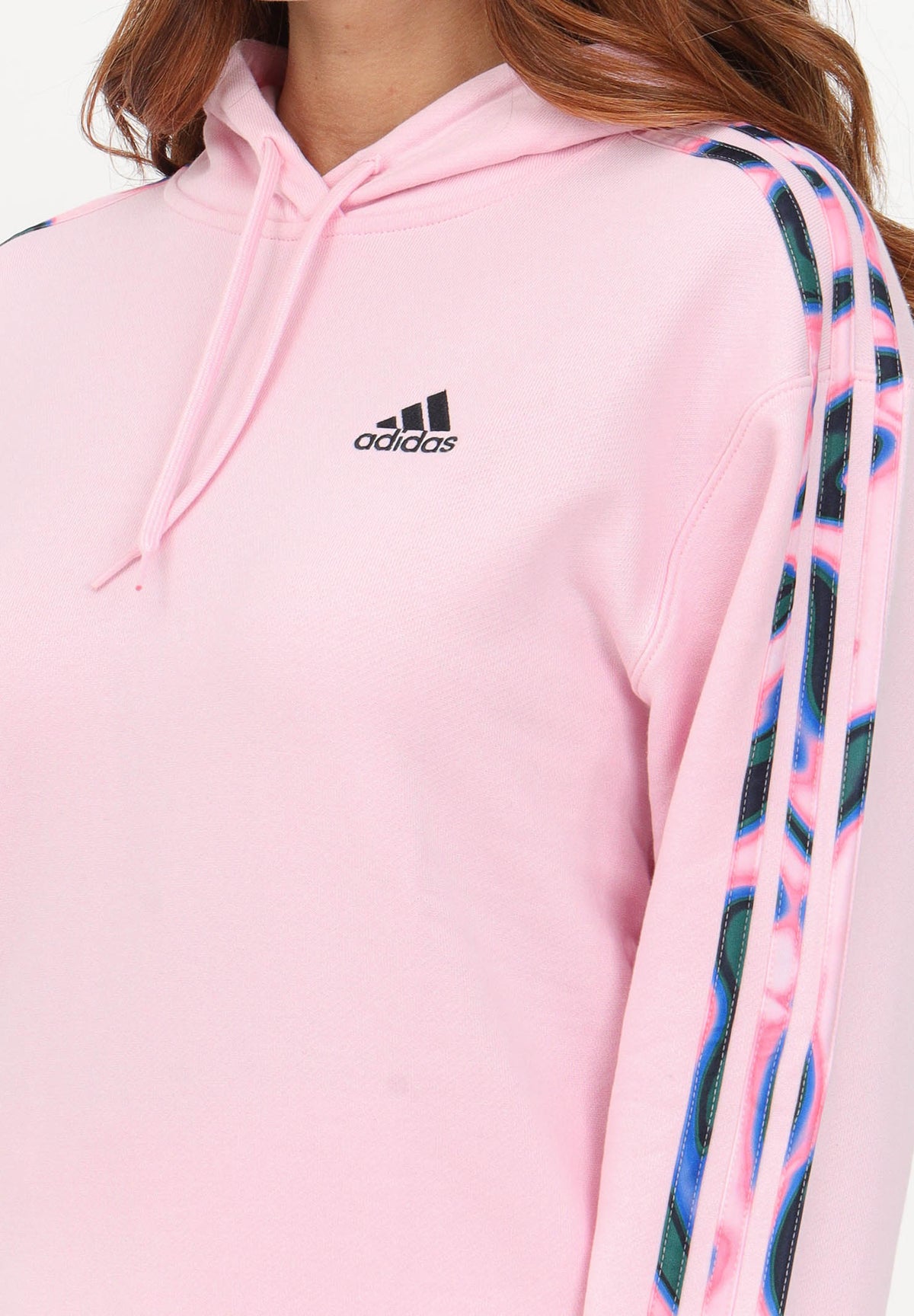 ADIDAS ORIGINALS Felpa Donna Rosa - VIBAOP 3S HD