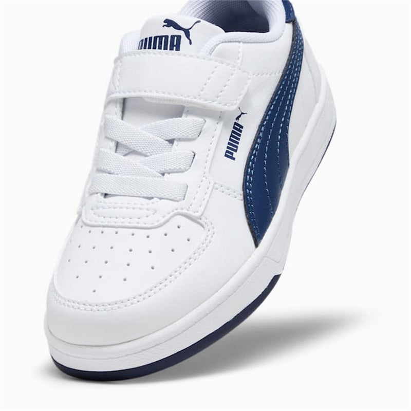PUMA Unisex Junior Sneakers White - PUMA CAVEN 2.0 AC+PS