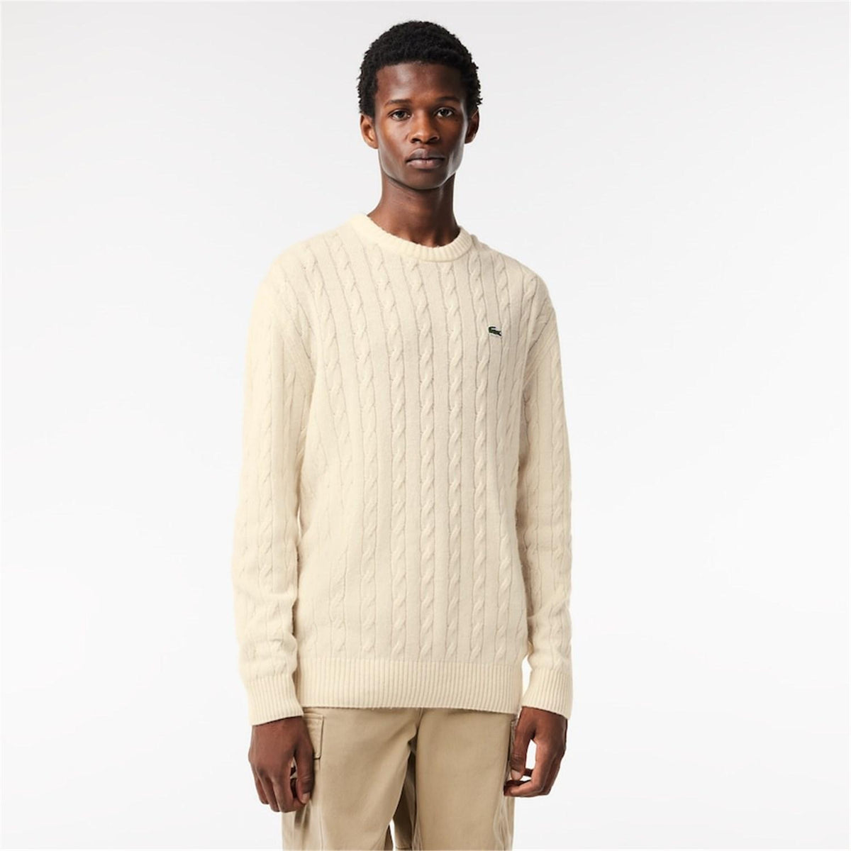 Lacoste Men's White Sweater - AH8566