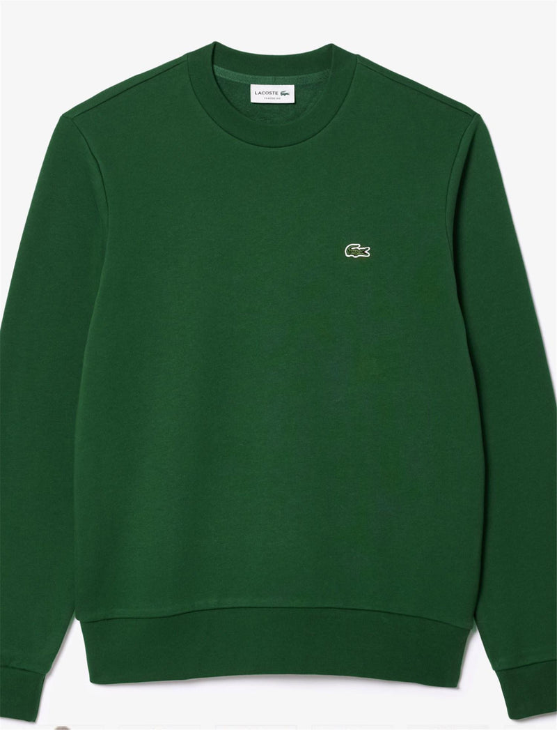 Lacoste Unisex Green Sweatshirt - SH9608 00 SWEATSHIRT