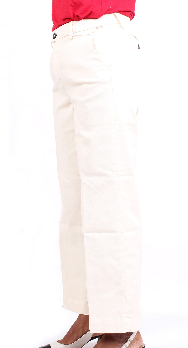 ROY ROGER'S Pantaloni Donna Latte - LALS CUT READ