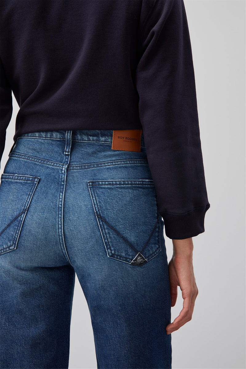 ROY ROGER'S Women's Jeans Dark Blue - MARTA GUNNISON