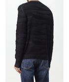 SUN68 Maglioni Uomo Nero - ROUND SPORT VINTAGE