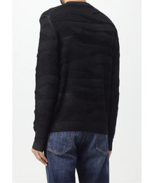 SUN68 Maglioni Uomo Nero - ROUND SPORT VINTAGE