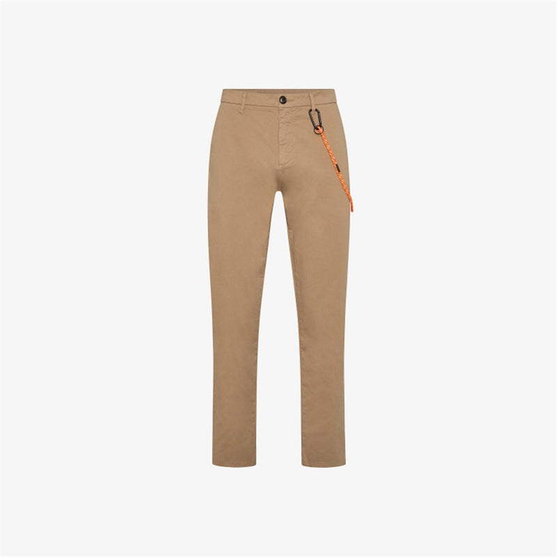 SUN68 Men's Beige Trousers - Slim Chino Pants