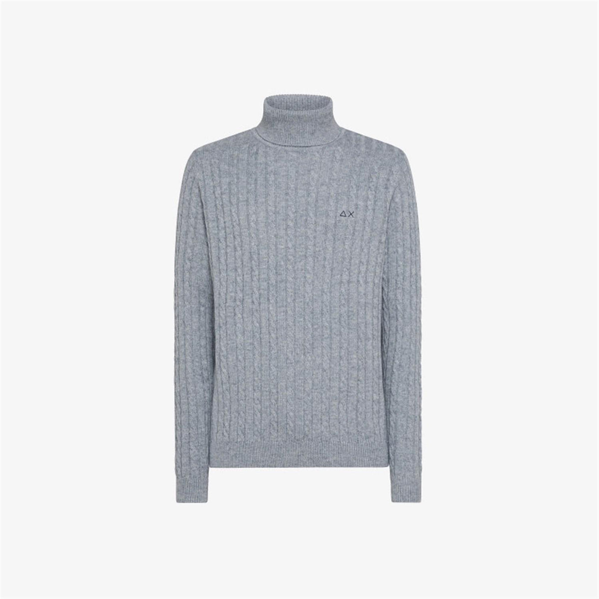 SUN68 Maglioni Uomo Grigio - TURTLE CABLE