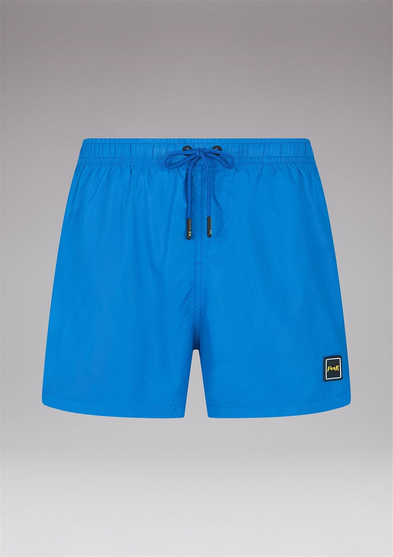 F**K Boxer Men's Royal - SHORT SHINY SHORT