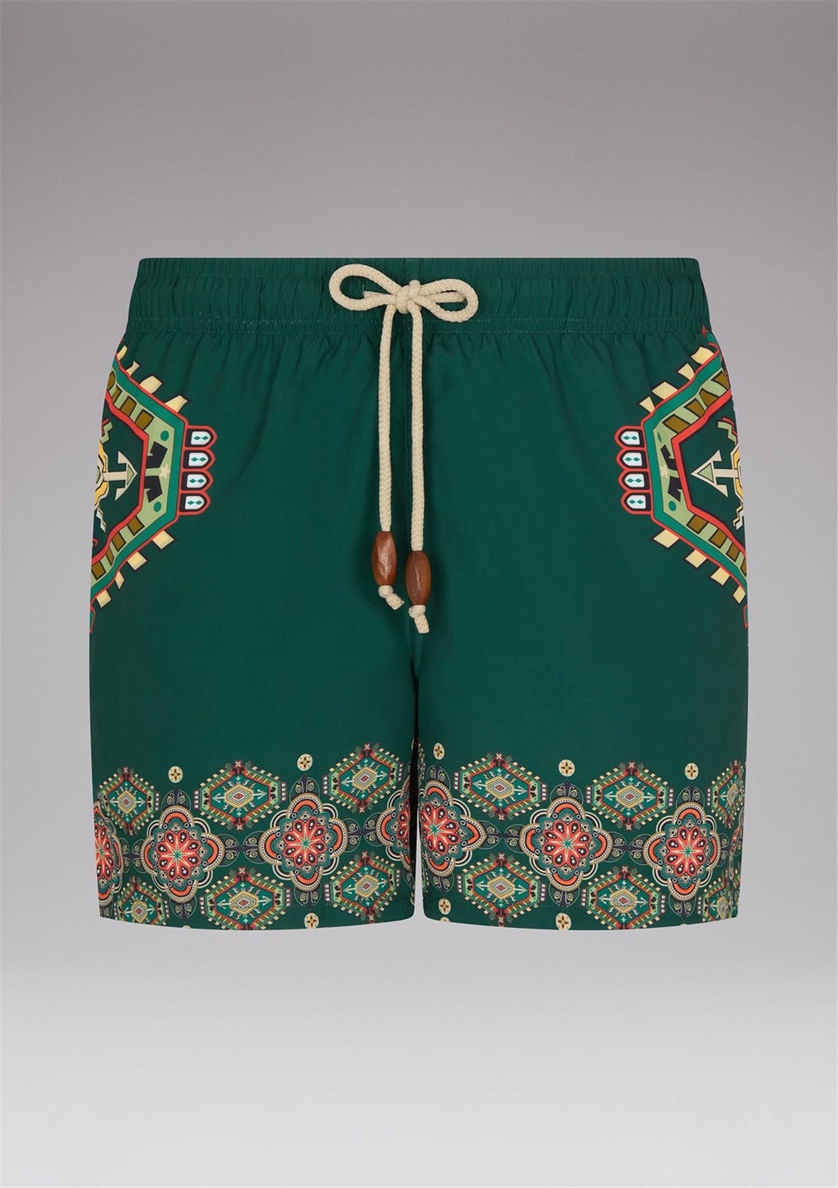 F**K Green Men's Boxer - ETHNIC PATTERN SHORT